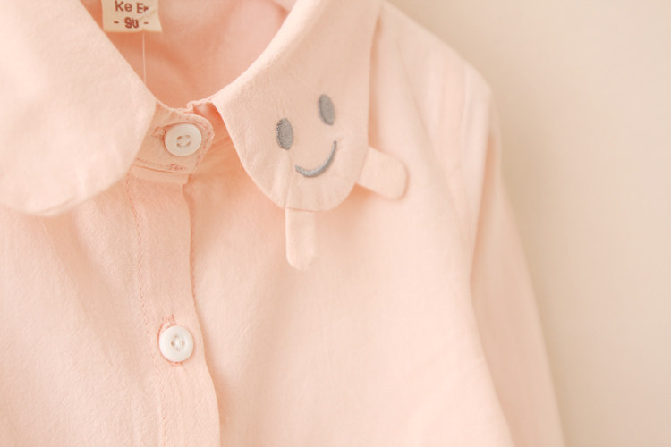 Chemise fille à manche longue - Ref 2084953 Image 3