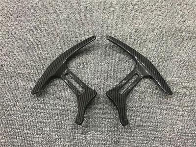适用458 ITALIA SPIDER改装F12款法拉碳纤维力方向盘换挡替换拨片