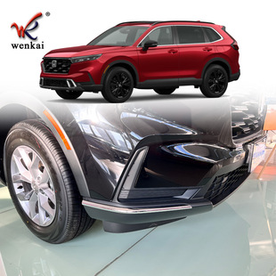 适用于本田23款CRV改装前保险杠侧饰条 前护角专用防撞电镀亮条