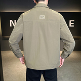 2025秋款男士休闲翻领夹克外套货号88039P95现货，男装夹克，电商B217