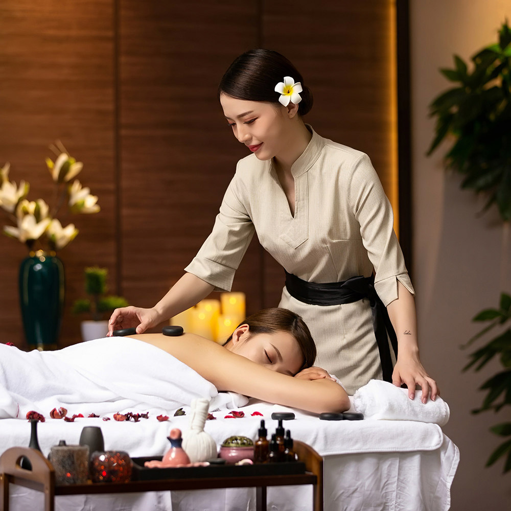 足疗店技师服按摩足浴养生会所工衣套装新款美容师工作服女美容院_虎窝淘