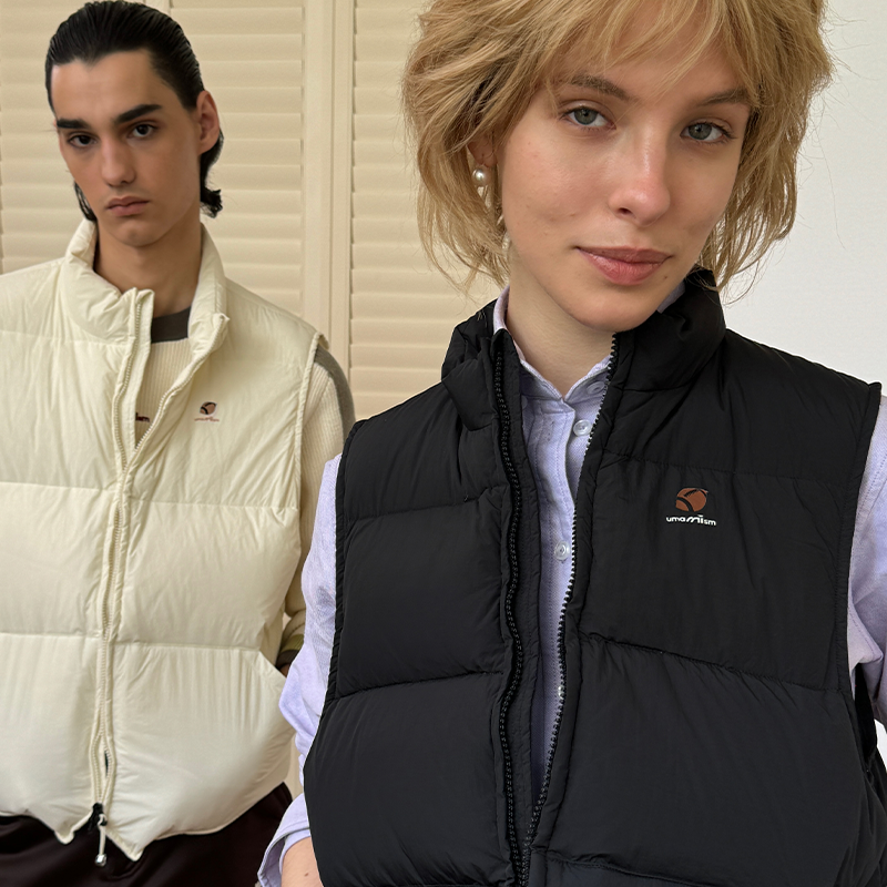 UMAMIISM保暖羽绒马甲