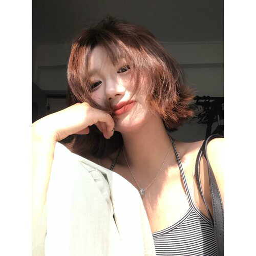 春季新款条纹短款宽松吊带背心