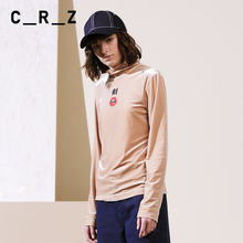 crz潮牌女装新品女高领百搭卫衣2