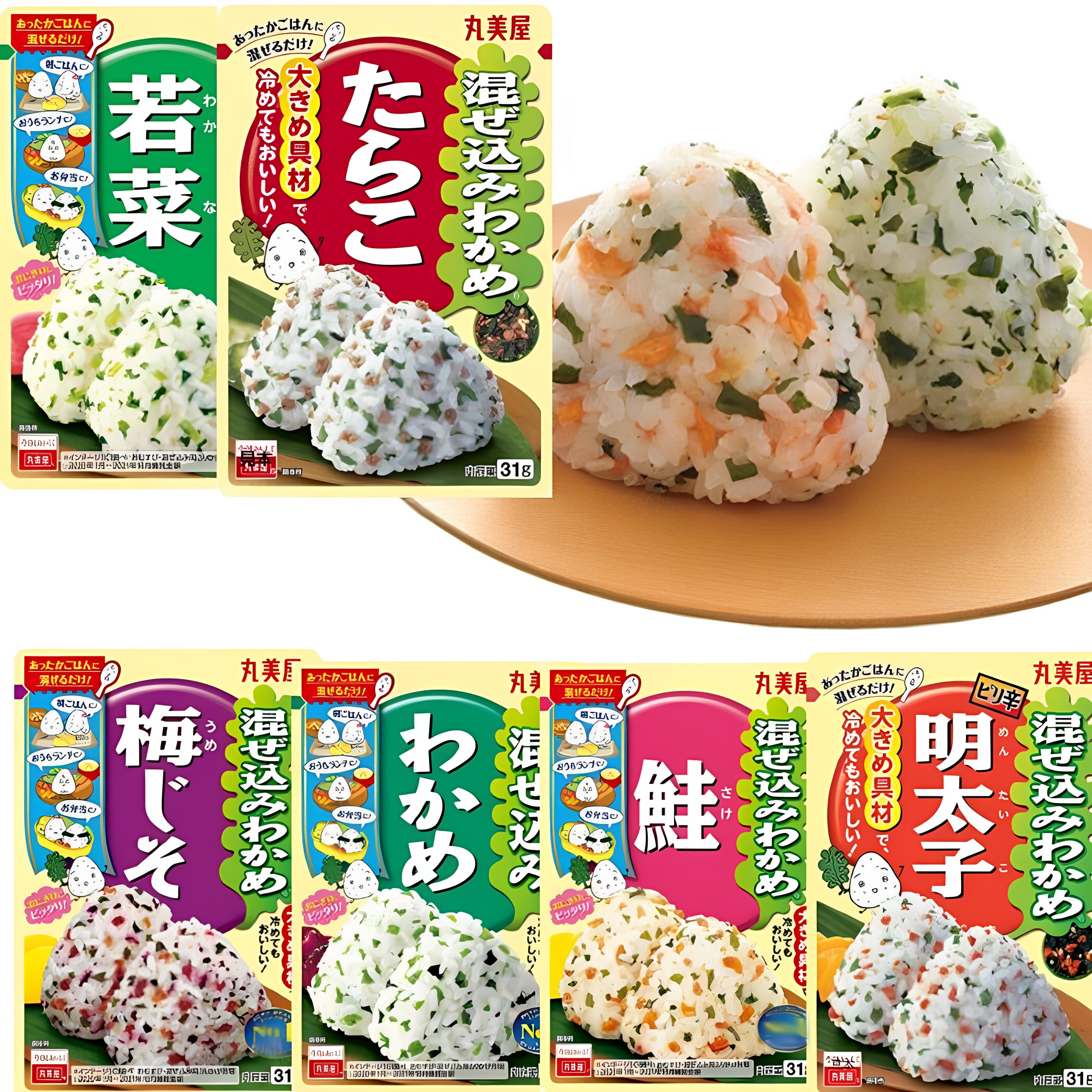 日本进口丸美屋拌饭料芝麻海苔碎宝宝儿童辅食饭团寿司紫菜即食