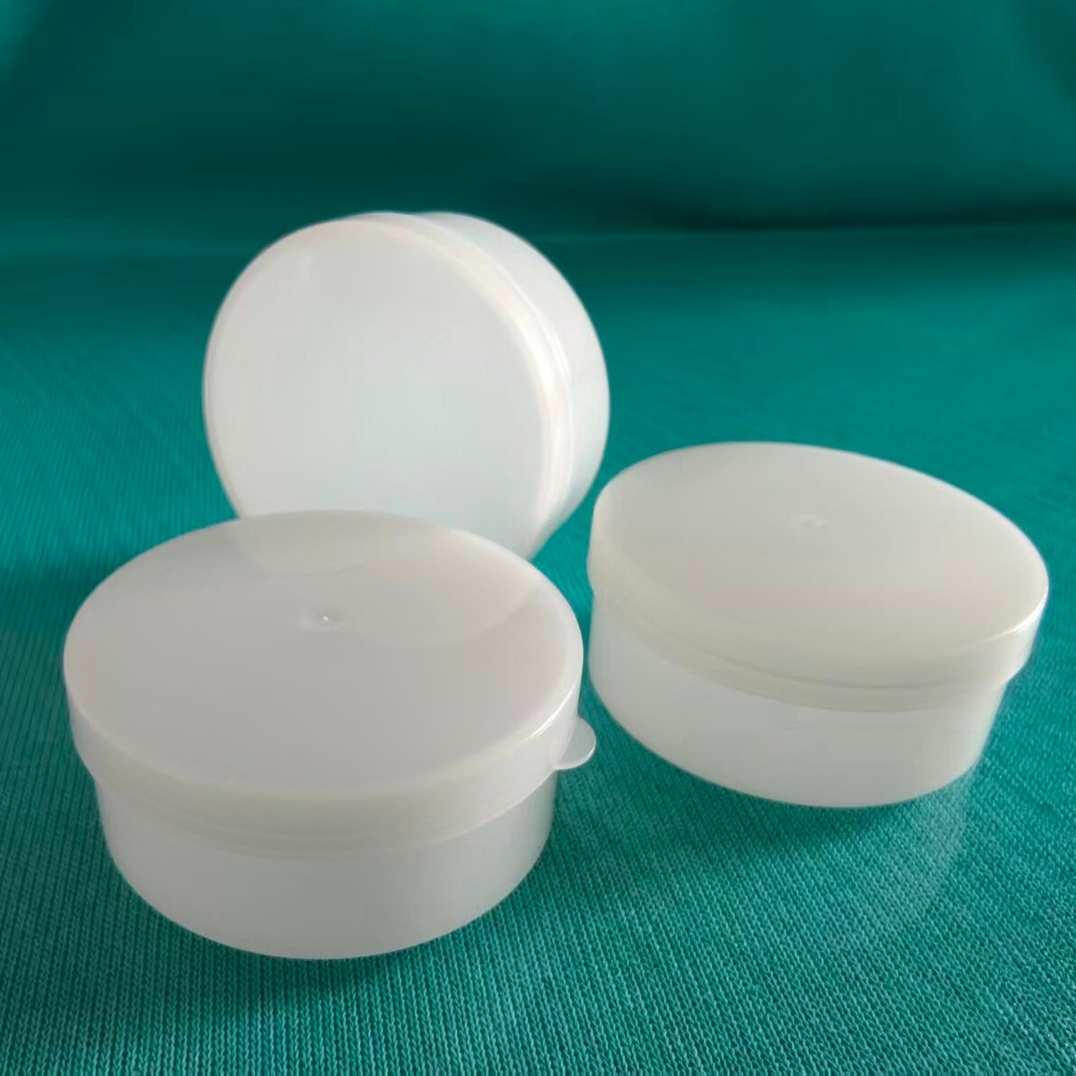 塑料小白盒药膏盒分装样品小盒软膏盒自制药膏样品盒子5 10 2030g