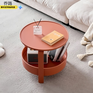 北欧简约边几客厅家用小茶几现代简约轻奢高级感沙发边柜角几茶桌