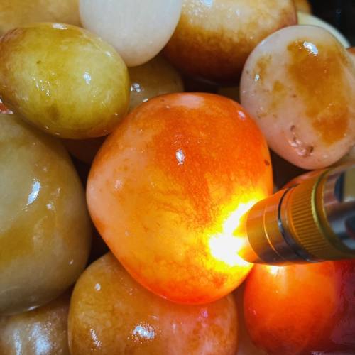 新疆和田玉戈壁玉金丝玉 新疆黄蜡石乌尔禾地表料