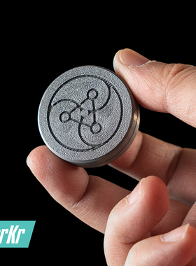 钛极TiGear啪啪币3D打印EDC减压解压玩具