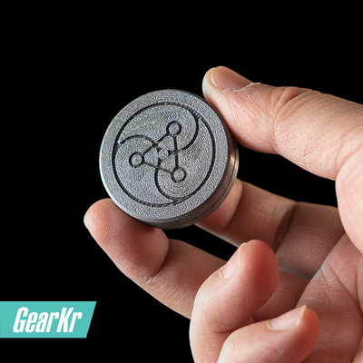 钛极TiGear啪啪币3D打印EDC减压解压玩具