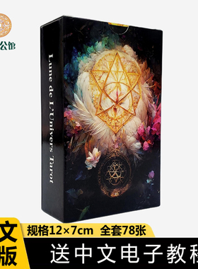 正版12×7世界之轮塔牌罗 Lune de L'Univers tarot韦维特塔luo牌