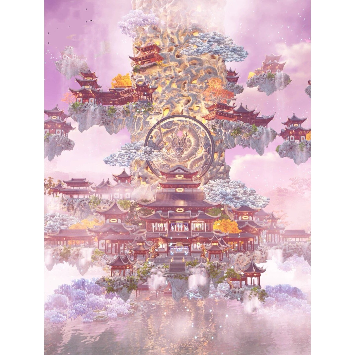 天刀端游别业上清神域天涯明月刀OL家园零氪蓝图图纸设计天刀家园