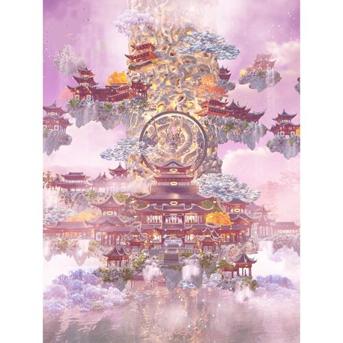 天刀端游别业上清神域天涯明月刀OL家园零氪蓝图图纸设计天刀家园