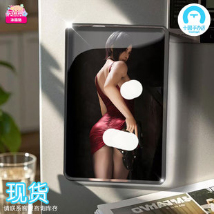 【十圆】阿喵画社-旗袍 回眸艾达王 主题高清装饰画冰箱贴毛毯