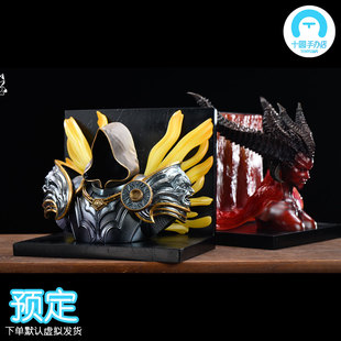 【十圆】皮皮工作室-伊纳瑞斯&莉莉丝 暗黑破坏神书档雕像