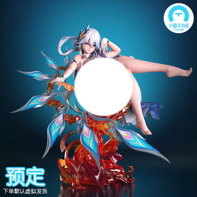 【十圆】New Age Studio-白毛将军 手办女雕像收藏摆件