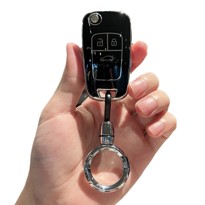 龙菲亚TPU软胶别克折叠钥匙套