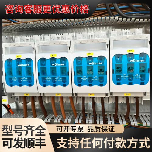议价德国维纳尔WOHNER QCB NH000 125A 609可维修