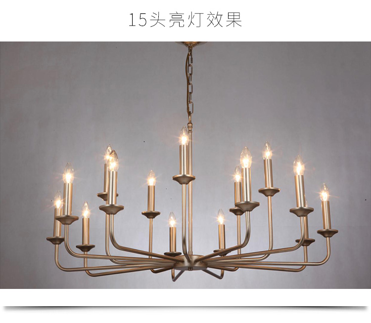 简美吊灯现代客厅餐厅酒店大堂百搭易打理灯具原单品牌设计现货