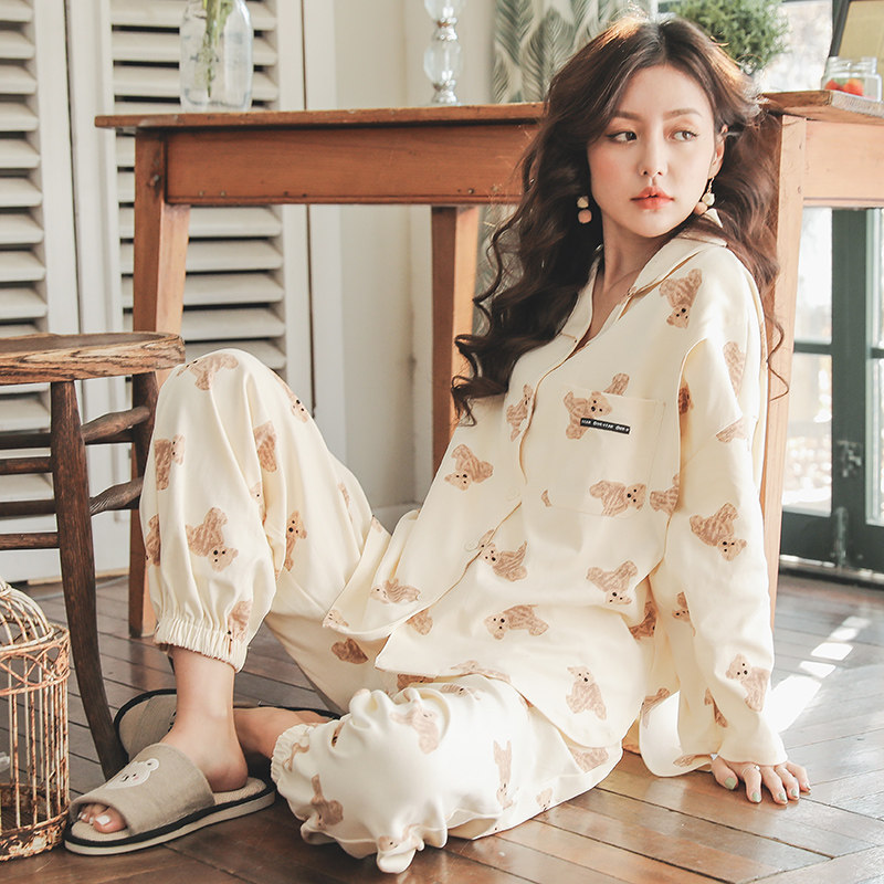 月子服春秋夏季纯棉薄款5月份4产后6喂奶7哺乳孕妇睡衣怀孕期家居