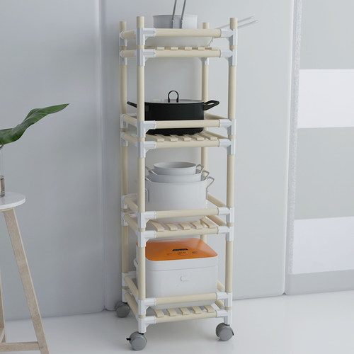 多功能实木置物架书架阳台储物架