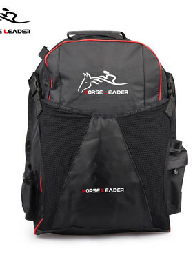 HORSELEADER大容量马术装备包儿童双肩背包多功能靴盔包 CPC认证