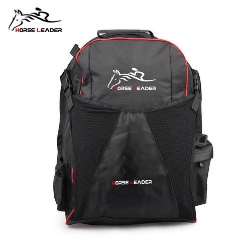 HORSELEADER大容量马术装备包儿童双肩背包多功能靴盔包 CPC认证