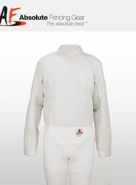 专业AF剑联高级可洗佩剑衣白色镍丝金属剑服不易变绿耐用