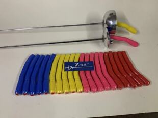 章牌直柄花重手柄轻合金符合人体工学击剑比赛用