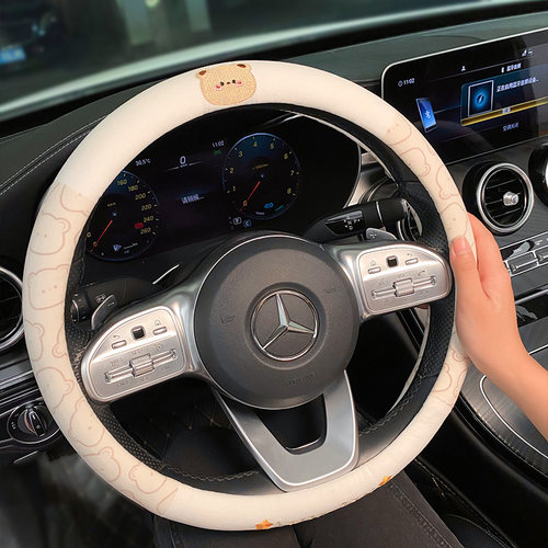 新款四季通用方向盘套高级感