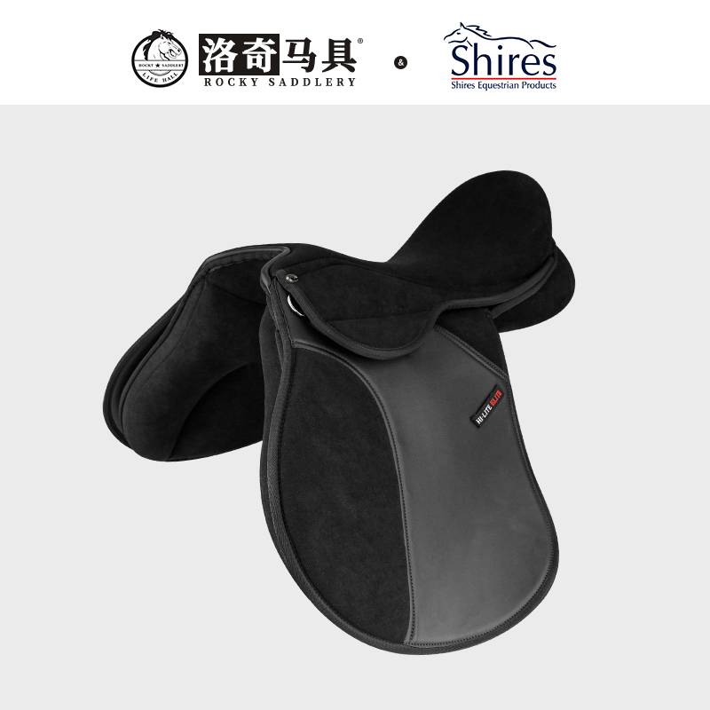 英国Shires综合鞍教学鞍训练鞍超纤野骑鞍洛奇马具8206003
