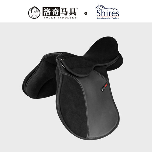 英国Shires综合鞍教学鞍训练鞍超纤野骑鞍洛奇马具8206003