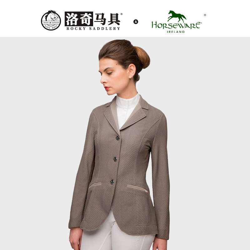 horseware女士单层网眼骑士服 马术服装 比赛骑马HW85003