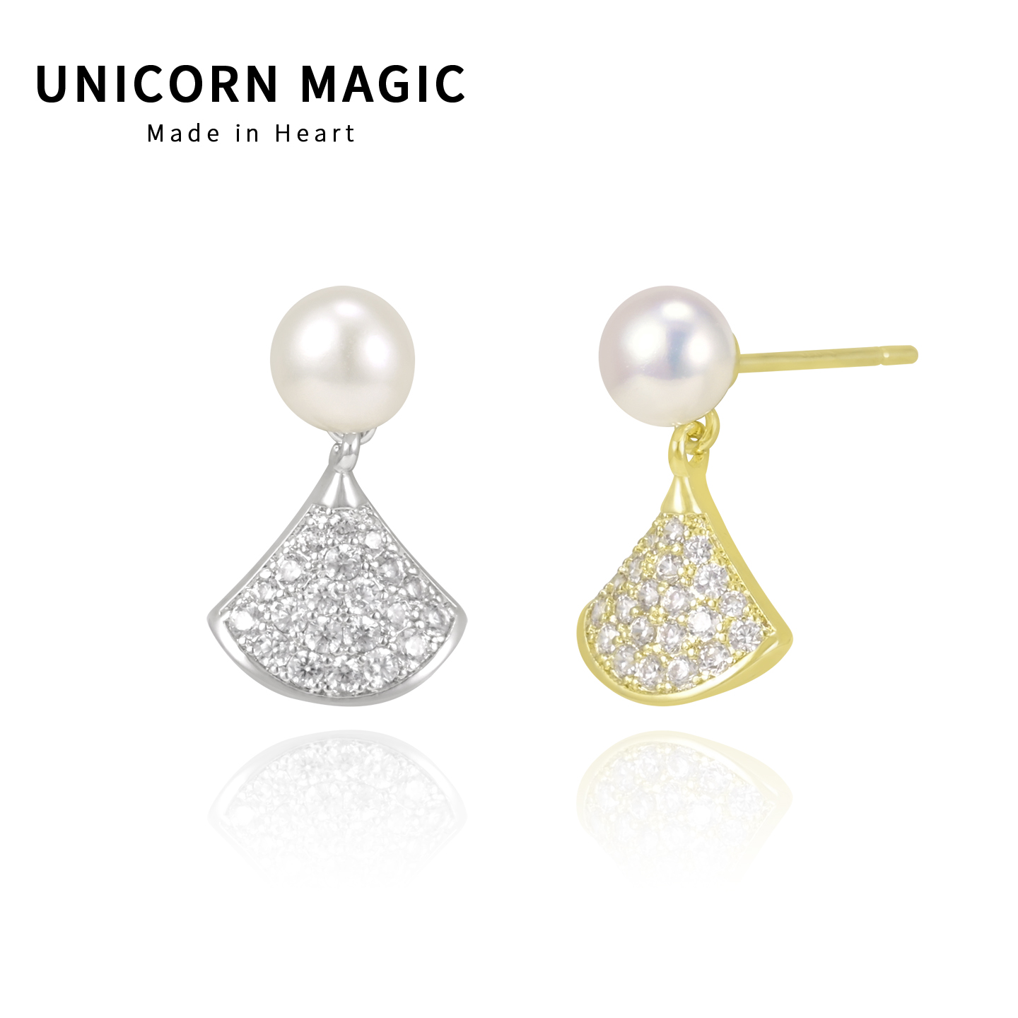 天然淡水真珍珠耳环超精致耳饰女