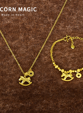 马上有钱项链轻奢小众秋冬毛衣链