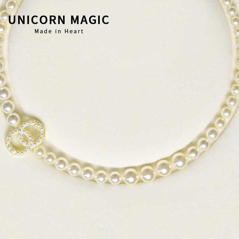 施家珍珠项链轻奢高级感气质大气