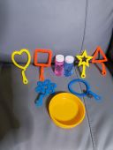 儿童飞泡泡手工益智训练吹泡泡幼儿园安全宝宝无毒玩具泡泡水工具