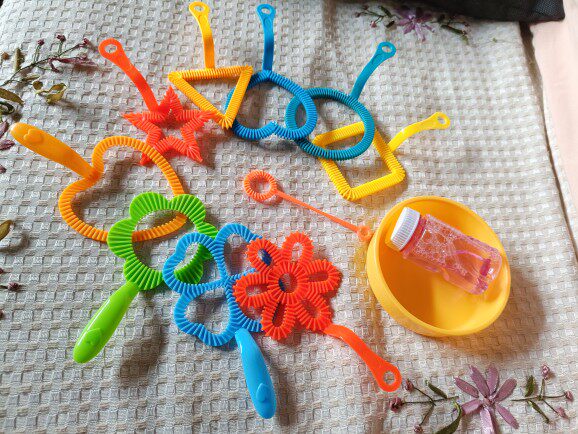 儿童嘴吹泡泡杆各种吹泡泡工具方圆泡泡棒宝宝挥泡泡户外休闲玩具