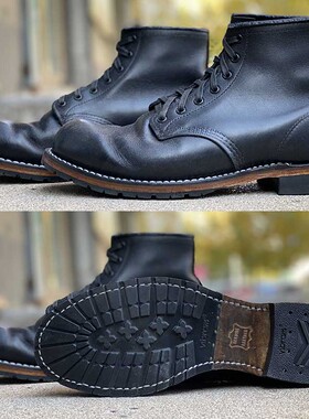 【浦瑞浦斯】工装靴红翼redwingD9011更换vibram2333前掌700后跟