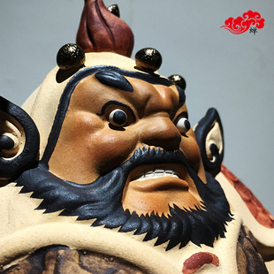 佛山陶瓷公仔，门神，居家摆件，装饰摆件，工艺品摆件，招财守护
