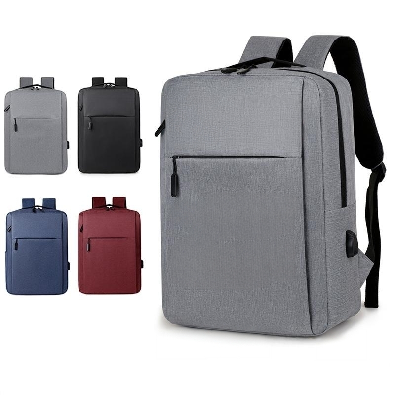 2025新款双肩包男士休闲大容量运动背包商务出行拉链电脑包旅行包