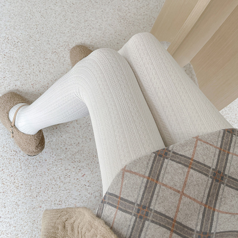 日系jk白色连裤袜秋冬加厚燕麦色打底裤外穿显瘦奶白色踩脚袜子女,女士内衣/男士内衣/家居服,连裤袜/打底袜,淘宝优惠券,粉丝福利购,淘宝优惠卷