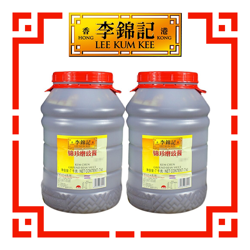 李锦记锦珍磨豉酱7kg大桶商用图片