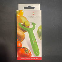 German original genuine Swiss Victorinox military knife, soft leather peeler, peeler and peeling knife thumbnail 7