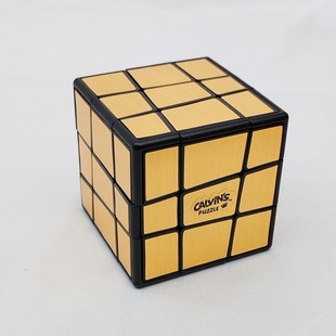 Calvin's开尔文奥斯卡邋遢魔方镀金限量版Oskar Sloppy3x3x3 Cube