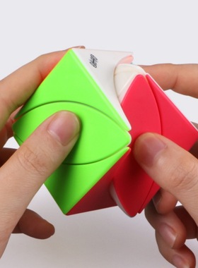 奇艺枫叶魔方 IVY Cube 四轴斜转创意变形魔方 顺滑益智趣味玩具