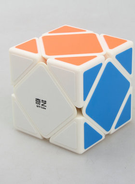 奇艺启程a斜转魔方 skewb cube 四轴斜转魔方异形入门一件代