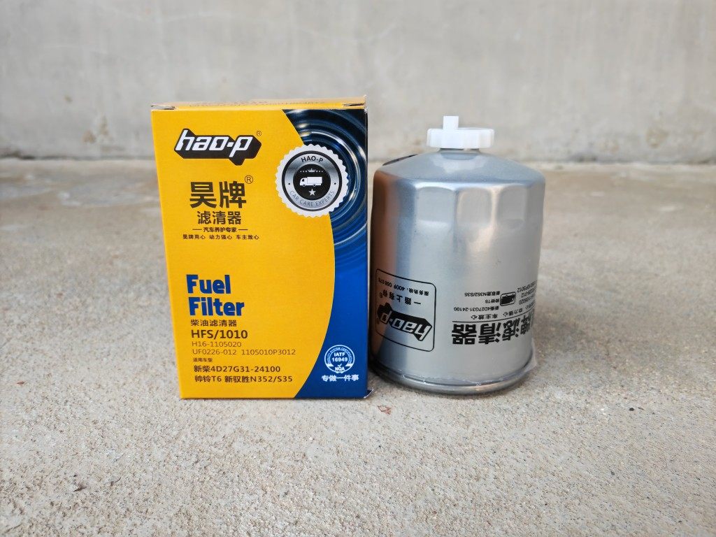 叉车柴滤新柴国三发动机4D27G31柴油滤芯H16-110520全柴F1159-022