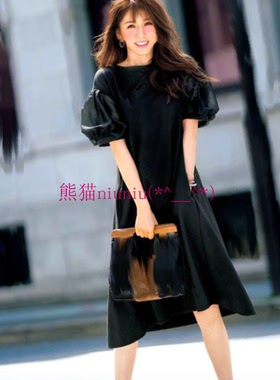 炒鸡温柔，纯圆单供应！Celf0rd 薄纱泡泡袖连衣裙 CWCO202080