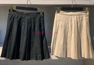 學(xué)院風(fēng)百搭 純圓M家 百褶短款 半身裙女 甜美又俏皮